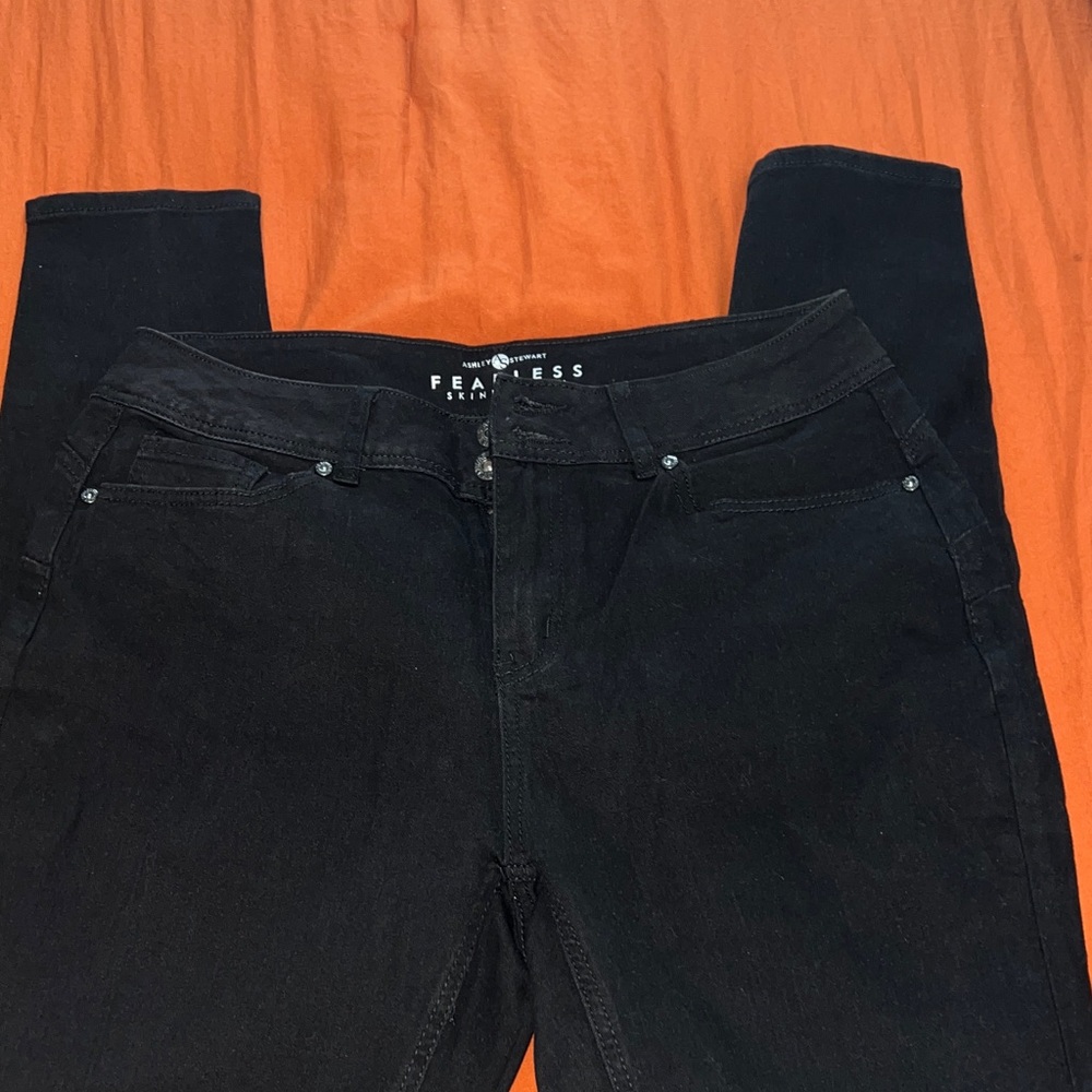 Ashley Stewart Black Skinny Jeans